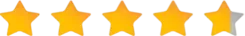 5-stars rating